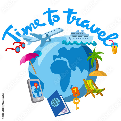 travel and journey icon