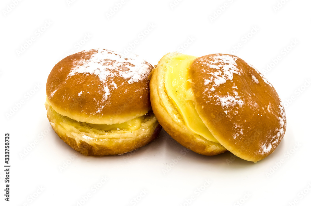 Bola de Berlim, or Berlim Ball, a Portuguese pastry made from a fried donut