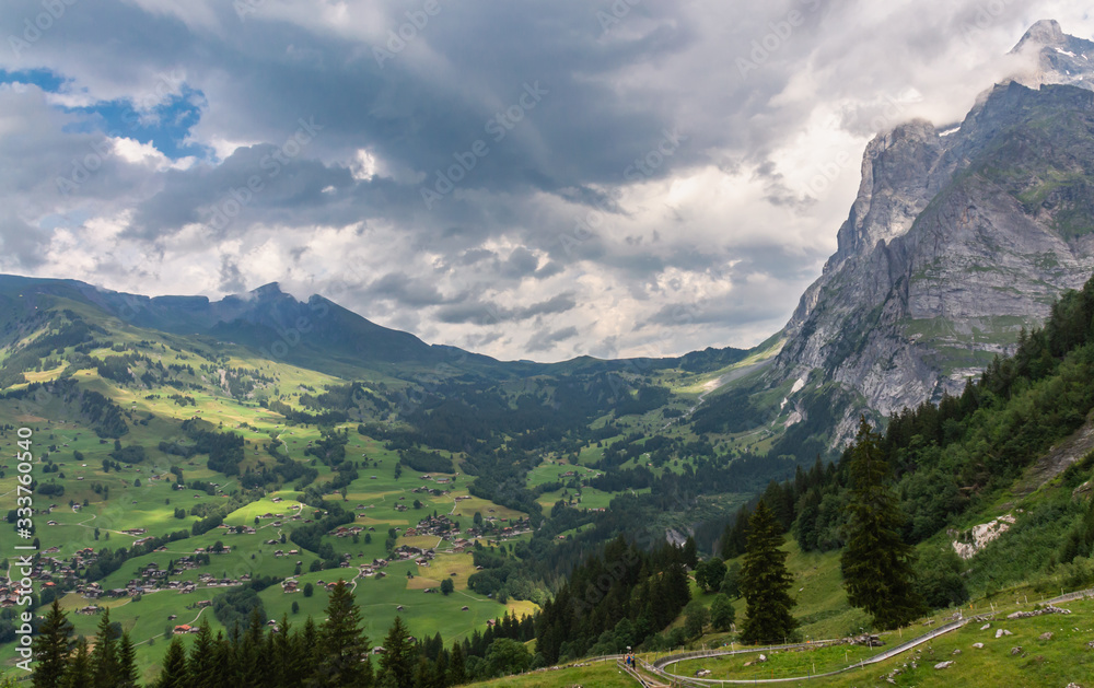 Switzerland Valley Views The Storm is coming