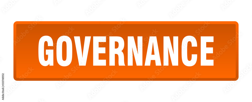governance button. governance square orange push button governance button. governance square orange push button