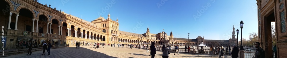 Fototapeta premium Seville plaza de espana