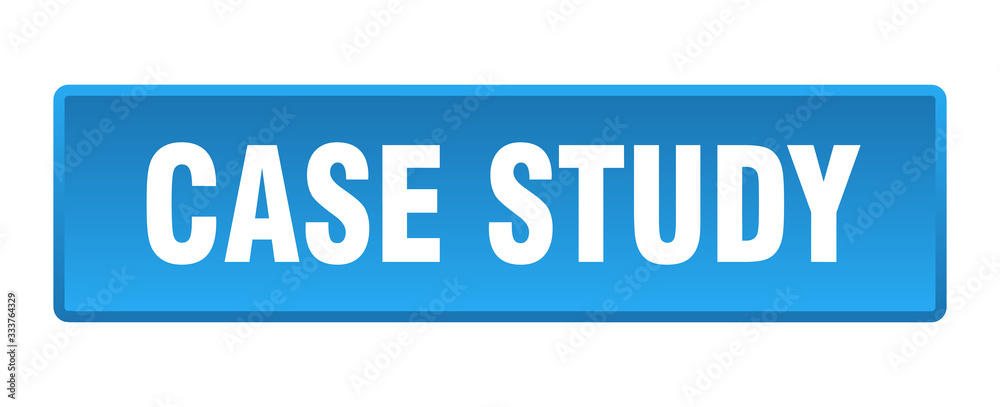 case study button. case study square blue push button case study button. case study square blue push button