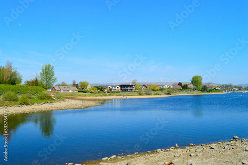 Hollingworth lake rowing boat photo