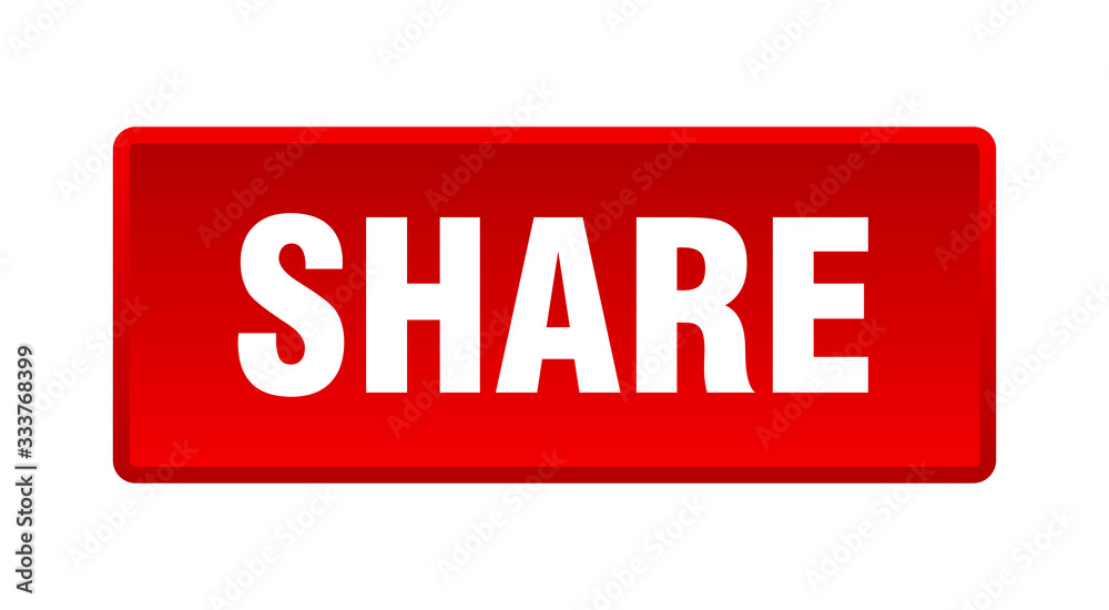share button. share square red push button share button. share square red push button