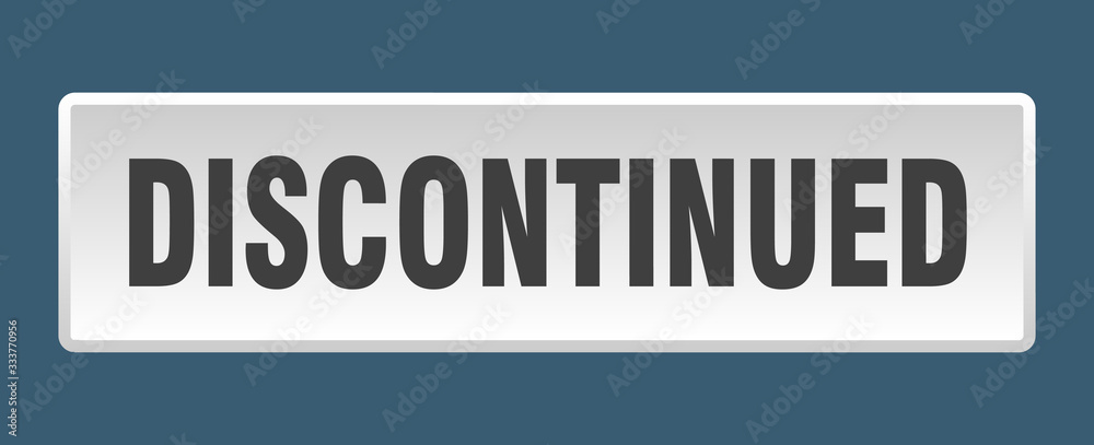 discontinued button. discontinued square white push button discontinued button. discontinued square white push button