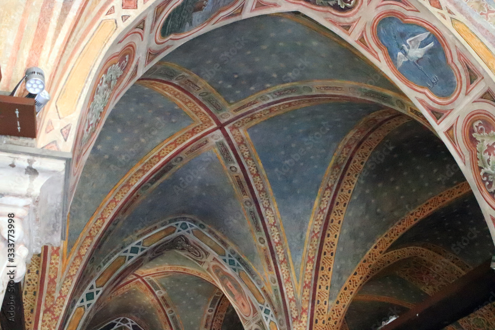 Bóveda de una iglesia en Treviso