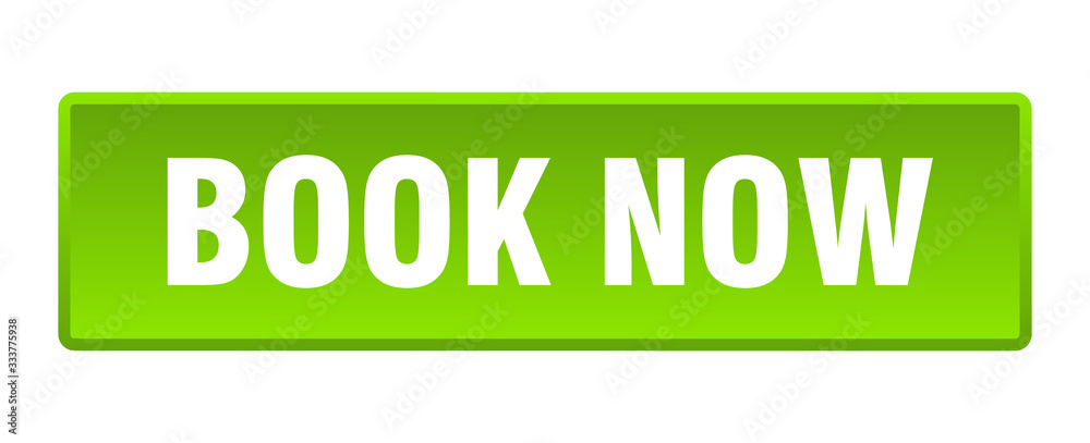 book now button. book now square green push button book now button. book now square green push button