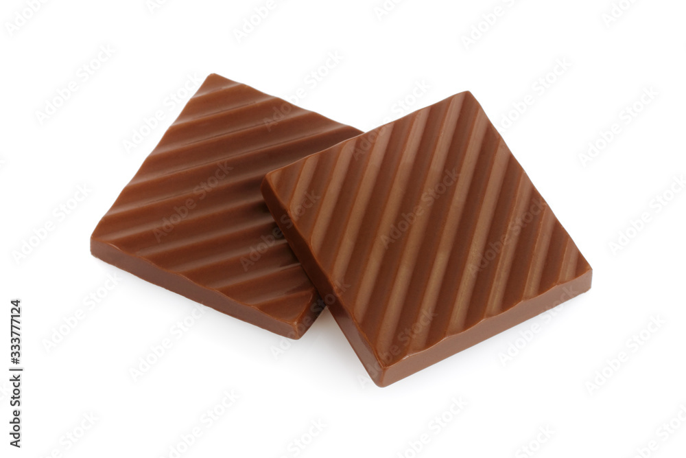 milk chocolate bar on white background milk chocolate bar on white background