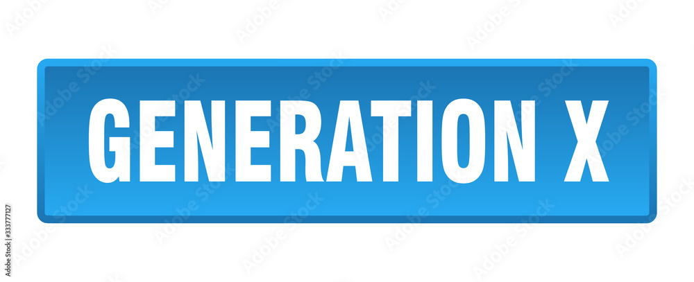 generation x button. generation x square blue push button generation x button. generation x square blue push button