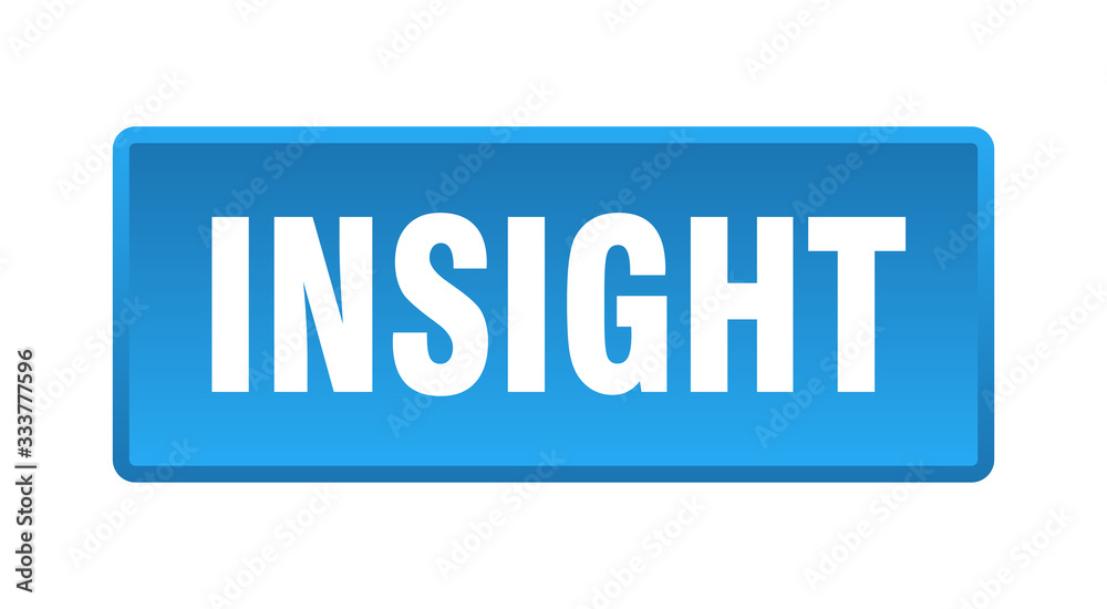 insight button. insight square blue push button insight button. insight square blue push button