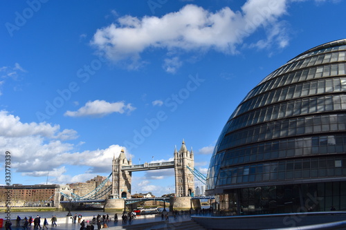 City Hall parts of it open to public is the headquarters of Greater London authority which comprises of the mayor and assembly It is located in Southwark on the bank of river Thames near Tower Bridge photo