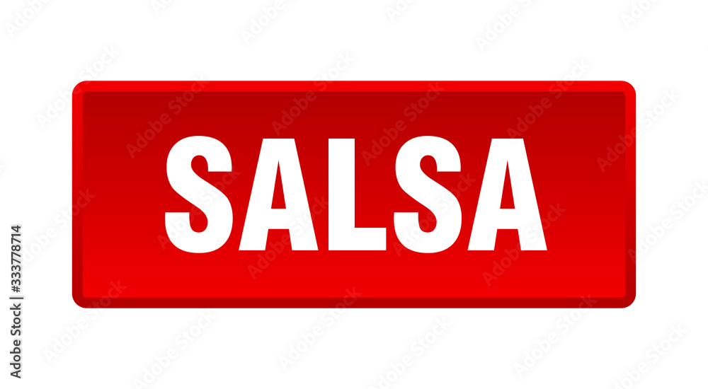 salsa button. salsa square red push button salsa button. salsa square red push button