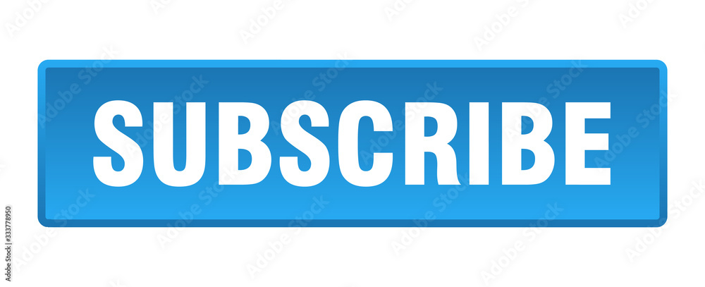 subscribe button. subscribe square blue push button subscribe button. subscribe square blue push button