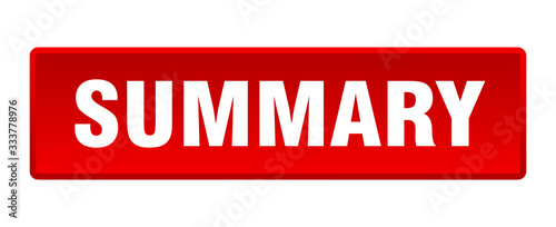 summary button. summary square red push button