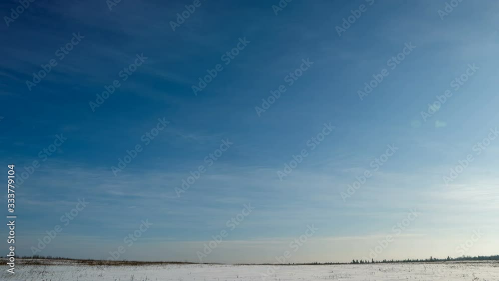 simultaneous movement of clouds of different levels, time lapses, video loop simultaneous movement of clouds of different levels, time lapses, video loop