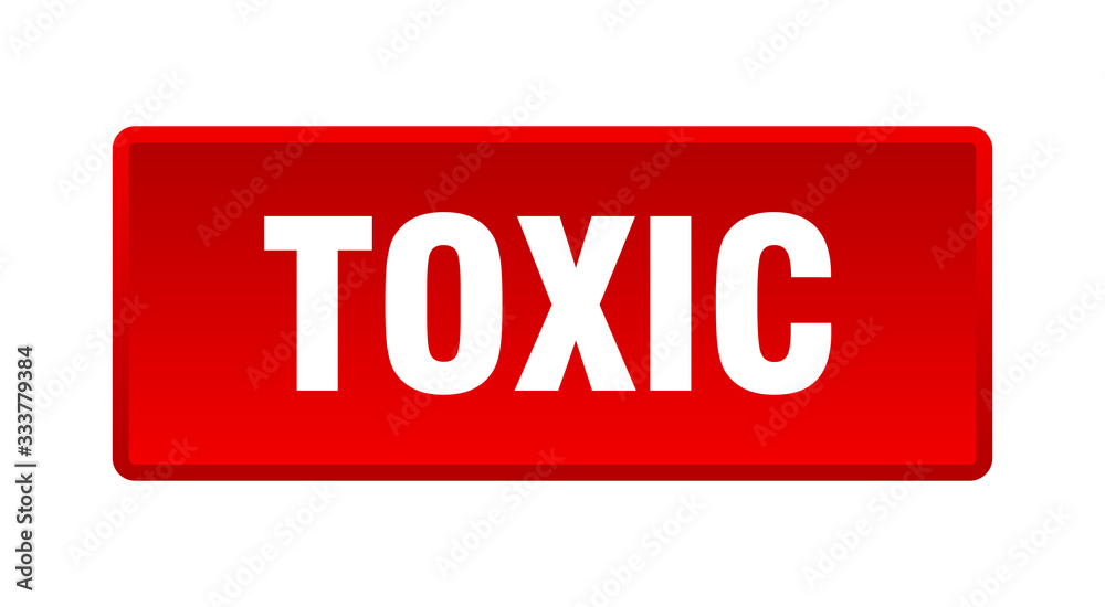 toxic button. toxic square red push button toxic button. toxic square red push button