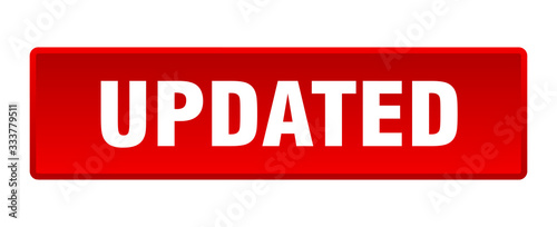 updated button. updated square red push button