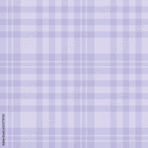Seamless pattern in fascinating pastel light violet colors for plaid, fabric, textile, clothes, tablecloth and other things. Vector image.