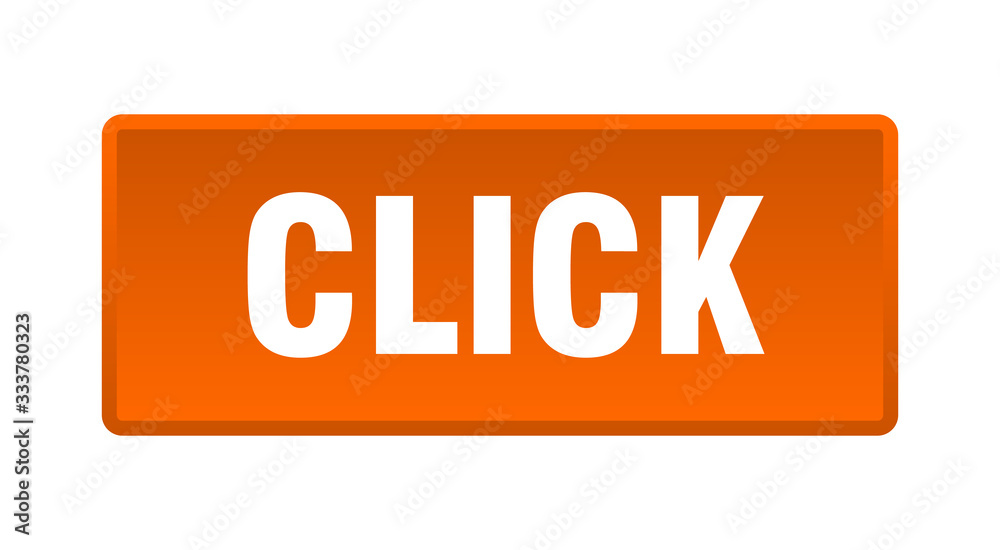 click button. click square orange push button click button. click square orange push button