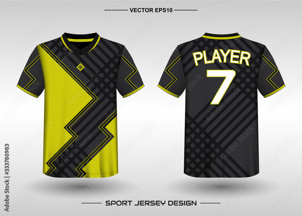 Black Friday Sale Banner Template Design in Sportswear Concept. Soccer  Jersey or Football Kit Back View Mockup. Stock Vector - Illustration of  shirt, season: 132127426