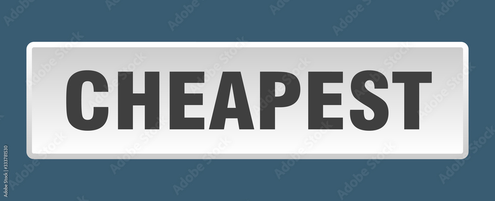 cheapest button. cheapest square white push button cheapest button. cheapest square white push button