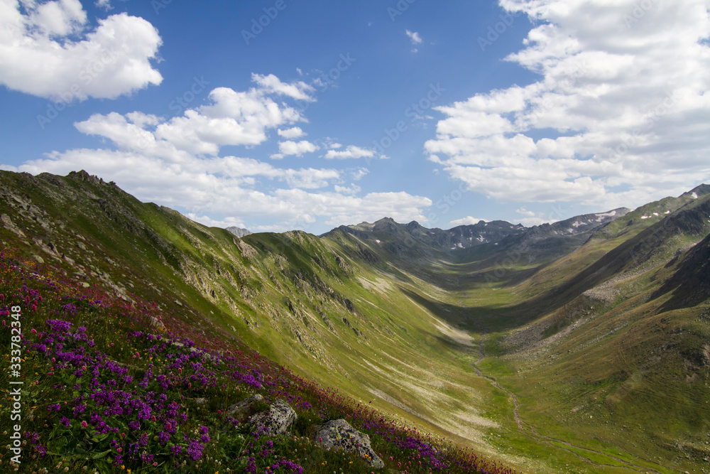 Great karmic Valley in the Black Sea Highlands
