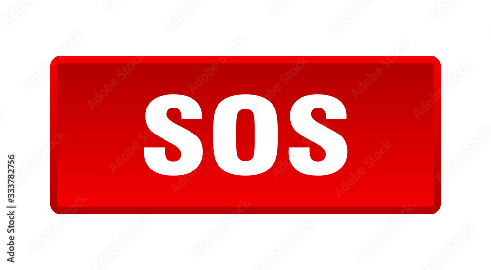 sos button. sos square red push button sos button. sos square red push button