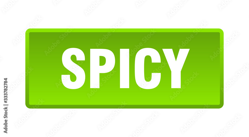 spicy button. spicy square green push button spicy button. spicy square green push button