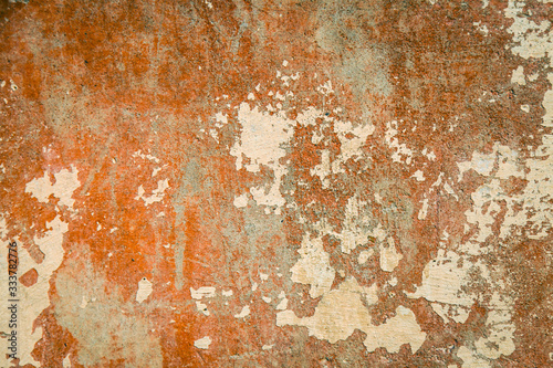Texture, background of old and frayed plaster