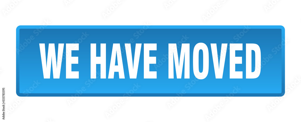 we have moved button. we have moved square blue push button we have moved button. we have moved square blue push button