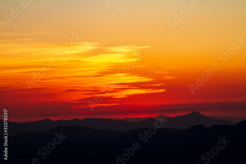 Mountain Sunset © Kirk