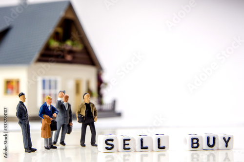 the decision about sell or buy a new residence as an investment oportunity photo