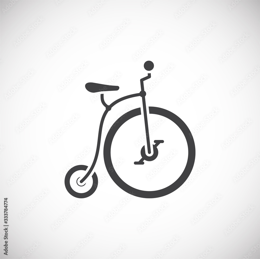 Bicycle related icon on background for graphic and web design. Creative illustration concept symbol for web or mobile app Bicycle related icon on background for graphic and web design. Creative illustration concept symbol for web or mobile app