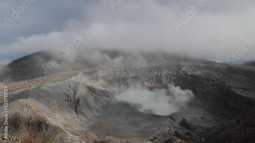 Wallpaper Mural Poas volcano crater in Central Valley Costa Rica Torontodigital.ca