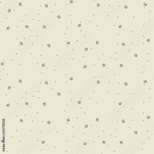 Seamless pattern grey colors dot circles texture vector.
