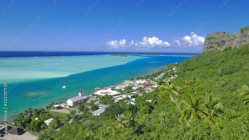 lagon de Maupiti polynésie française