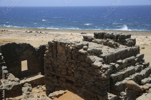 Bushiribana Gold Mill Ruins in Aruba