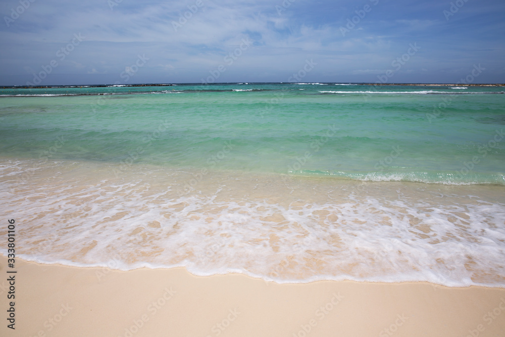 Fototapeta premium Beautiful Baby Beach in Aruba