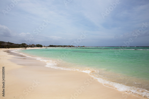 Fototapeta Naklejka Na Ścianę i Meble -  Beautiful Baby Beach in Aruba