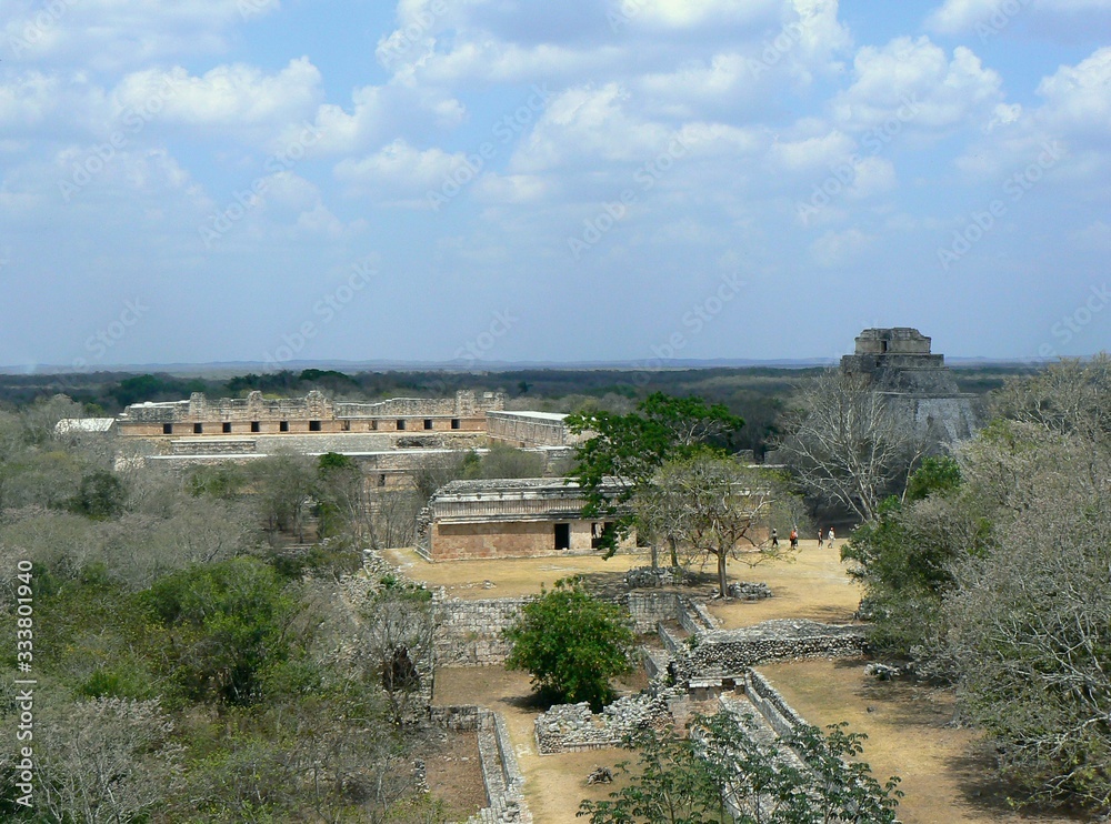 Fototapeta premium Uxmal Mayan City Mexico