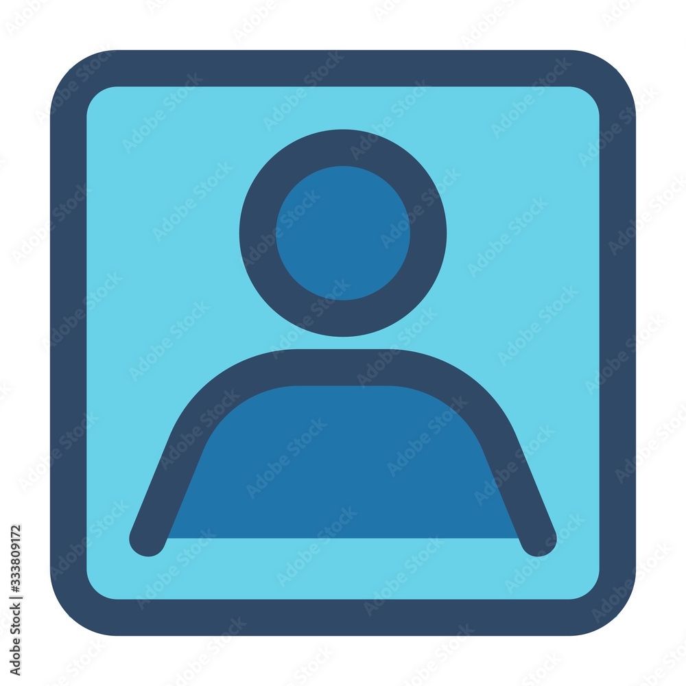 User icon. Social media profile picture sign. Avatar symbol. User icon. Social media profile picture sign. Avatar symbol.