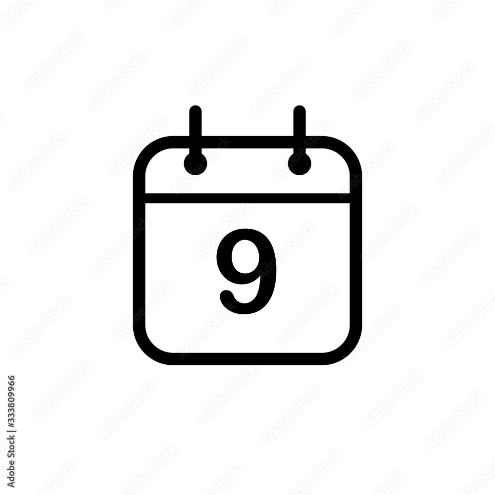 Vector illustration, calendar icon design Vector illustration, calendar icon design