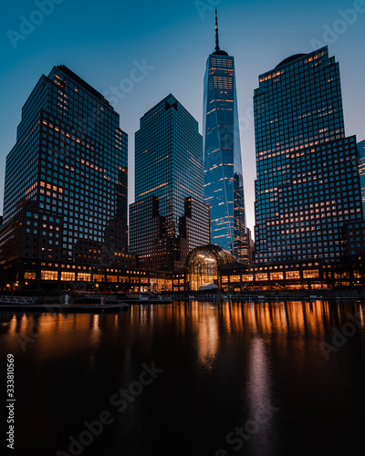 Early morning reflections fidi