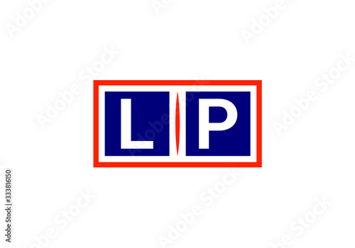Free Download L P Initial Letter Logo design vector template, Graphic Alphabet Symbol for Corporate Business Identity - GFXLoad