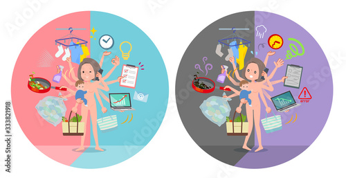 flat type nude women_mulch task switch