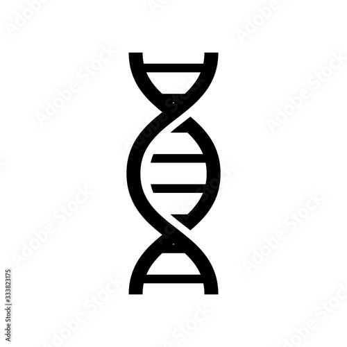 DNA icon vector