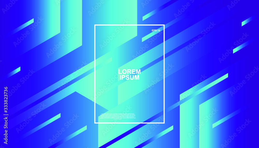 Minimal geometric background. Dynamic shapes composition. Eps10 vector.