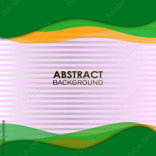 Abstract Background with Colorful and Gradient Beautiful Shape Illustration