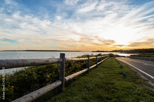 A Summer Day on the Massachusetts Coastline