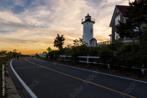 Nobska Lighthouse in Falmouth, Massachusetts